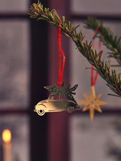 Søstrene Grene Juletræs­Pynt|Lysestager^Juleophæng Med Julebil