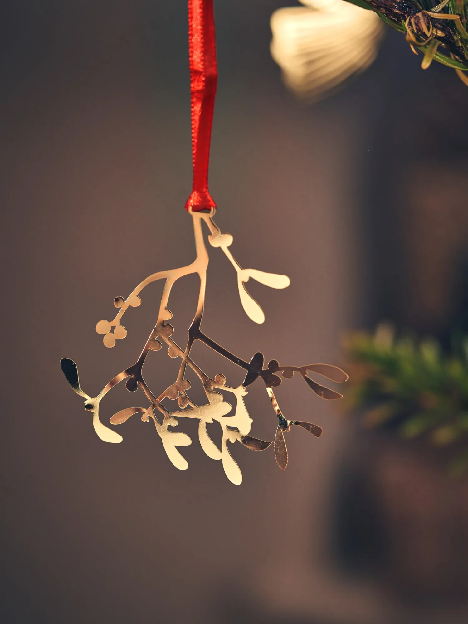 Søstrene Grene JuletræsPynt|Lysestager^Juleophæng Med Mistelten