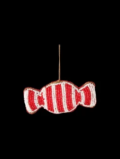 Søstrene Grene Juletræs­Pynt|Dekoration^Juleophæng Med Perlebesat Slik