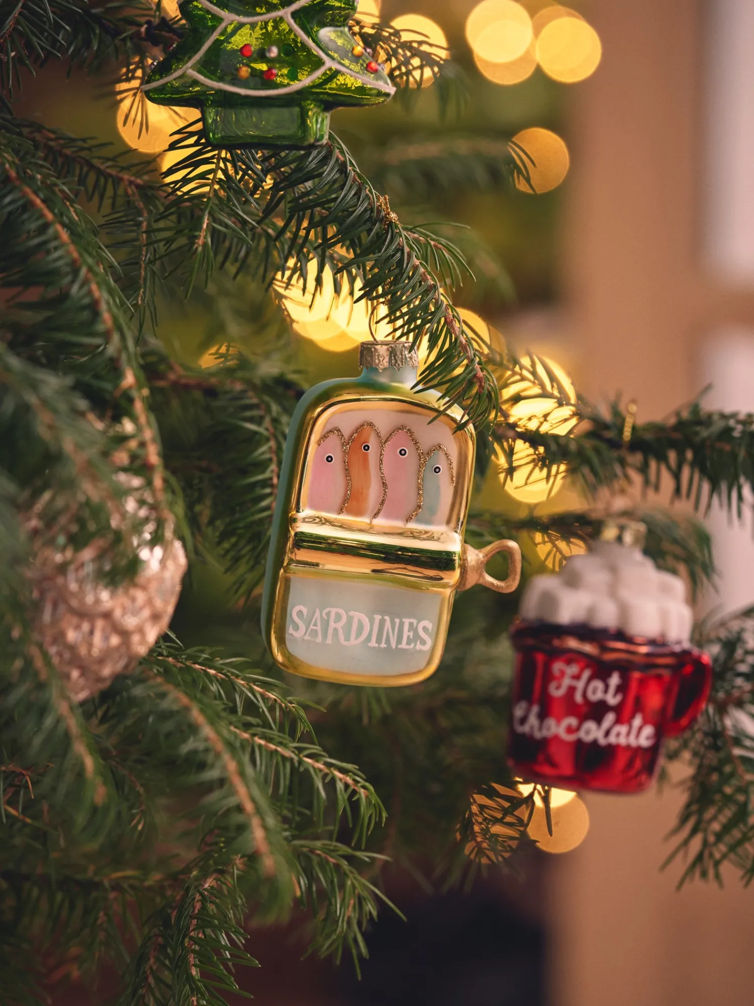 Søstrene Grene JuletræsPynt|Dekoration^Juleophæng Med Sardiner