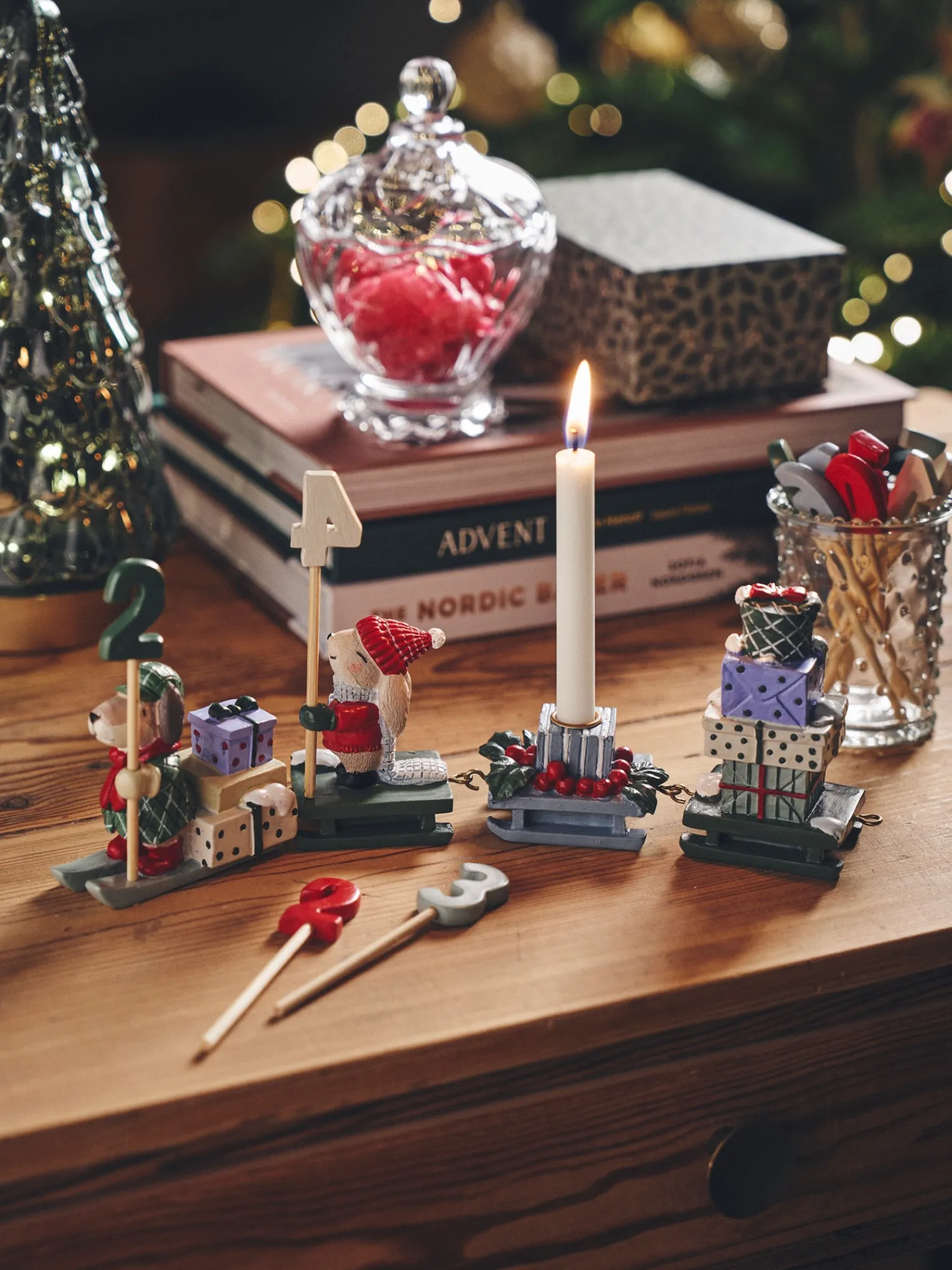 Søstrene Grene Julepynt|Festpynt^Juletog Lysestage