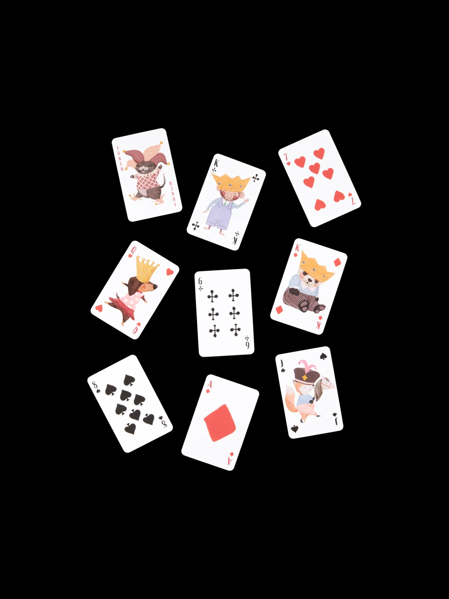 Børn Søstrene Grene Spil^Jumbo-spillekort