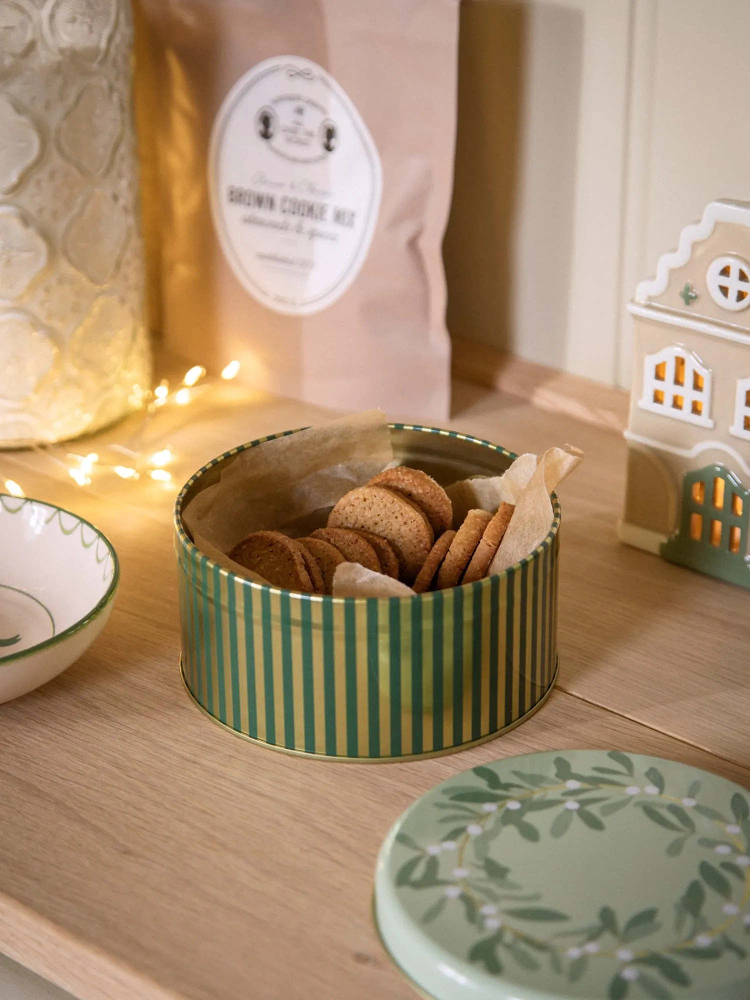 Søstrene Grene Julepynt|Køkkentilbehør^Kagedåse