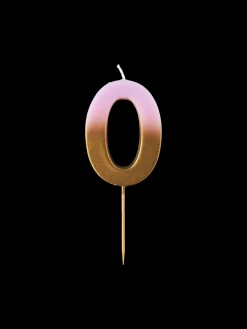 Søstrene Grene Festpynt^Kagelys Med 0-tal