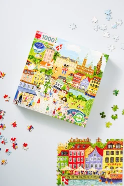 Søstrene Grene Puslespil Og Spil^København-puslespil 1000 Brikker