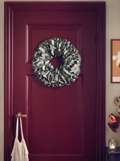 Søstrene Grene Julepynt|Dekoration^Krans Af Tørrede Palmeblade Ø40