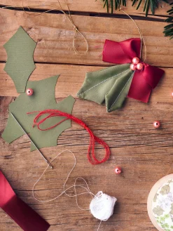 Søstrene Grene Julepynt|Diy-Kit^Kristtorn-DIY-sæt