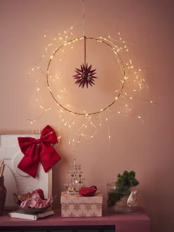 Søstrene Grene Julepynt|Dekoration^LED Krans Ø30