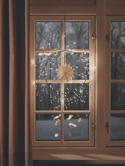 Søstrene Grene Julepynt|Dekoration^LED Krans Ø30