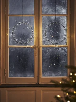 Søstrene Grene Julepynt|Dekoration^LED Krans Ø30