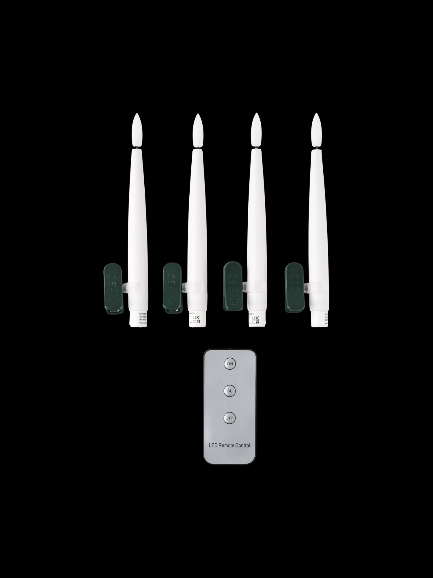 Søstrene Grene Julelys|Lys^LED-stearinlys 16 Cm