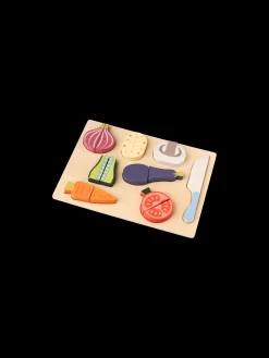 Børn Søstrene Grene Trælegetøj^Legetøjsmad Og -kniv