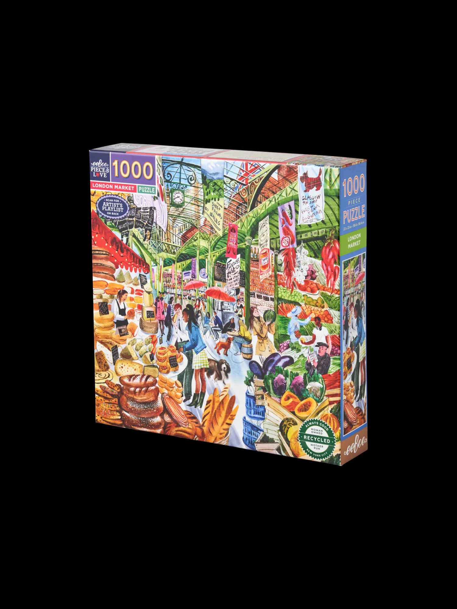 Søstrene Grene Puslespil Og Spil^London Market-puslespil 1000 Brikker