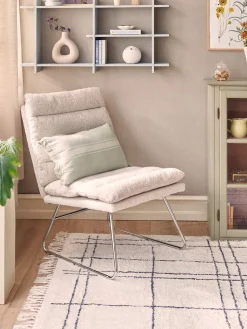 Søstrene Grene Stole^Loungestol I Boucléstof