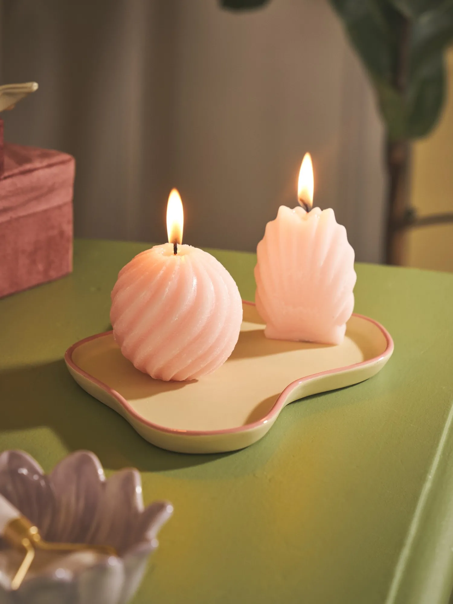 Søstrene Grene Lys|Bloklys^Lys 8 Cm