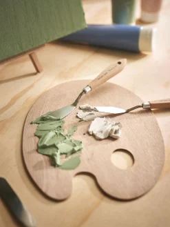 Søstrene Grene Malertilbehør^Malerpalette I Træ