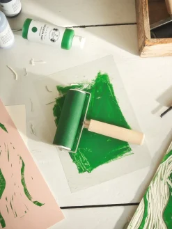 Søstrene Grene Malertilbehør^Malerrulle Til Linoleumstryk