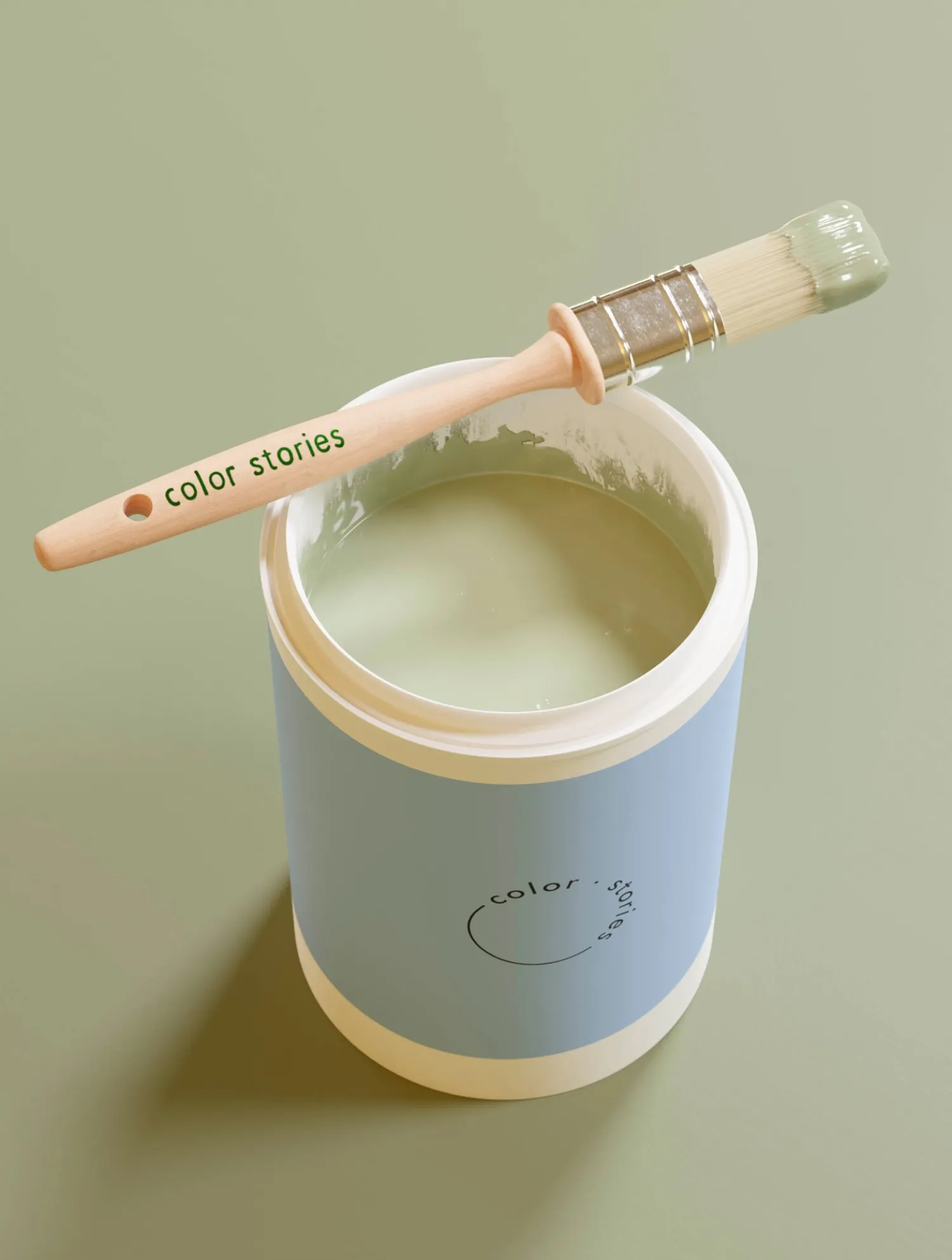 Søstrene Grene Hobbymaling^Maling Avocado 900 Ml