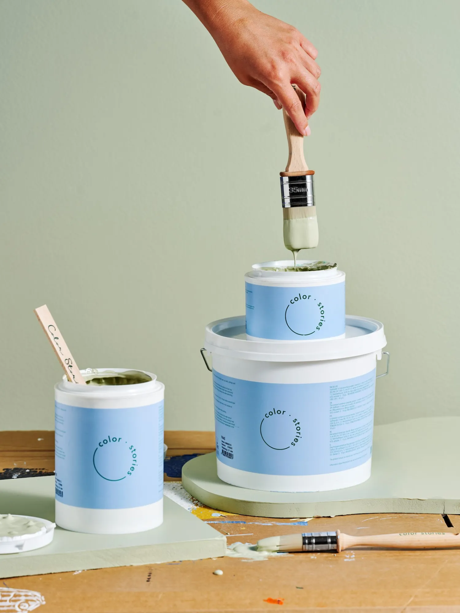 Søstrene Grene Hobbymaling^Maling Avocado 900 Ml