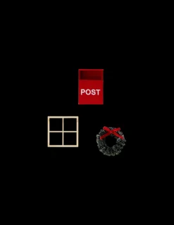 Søstrene Grene Julepynt|Nissedør Og Tilbehør^Mini Sæt Til Julenisse