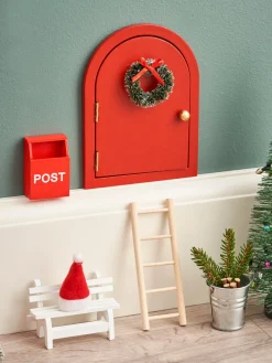 Søstrene Grene Julepynt|Nissedør Og Tilbehør^Mini Sæt Til Julenisse