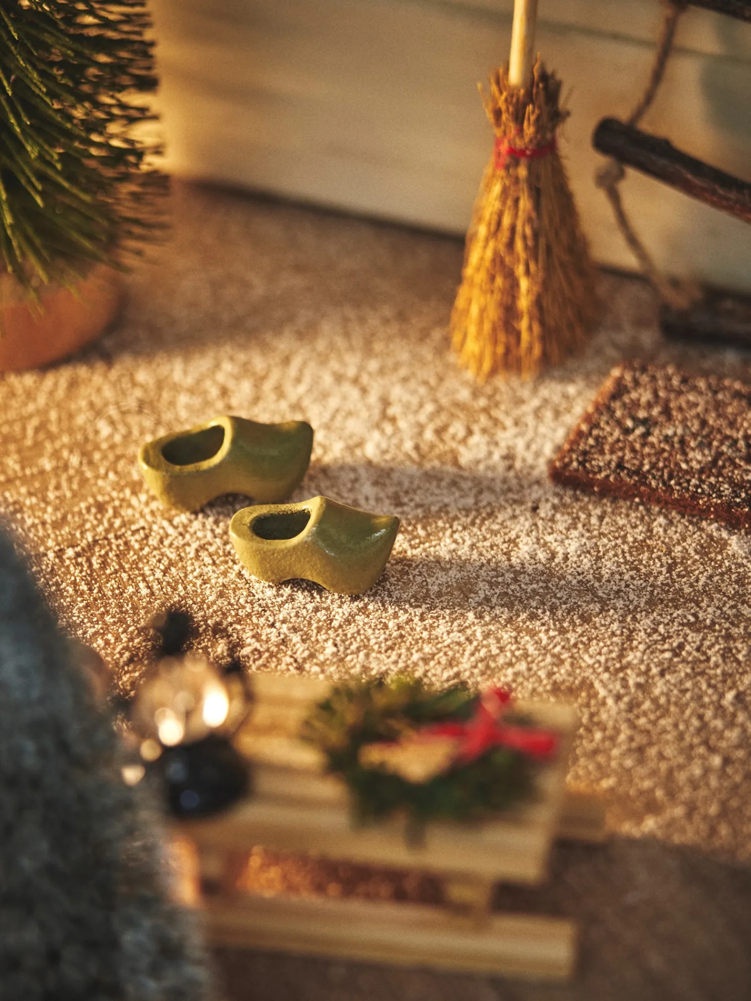 Søstrene Grene Julepynt|Nissedør Og Tilbehør^Minitræsko