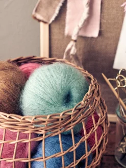 Søstrene Grene Uldgarn^Mohairgarn Med Nylon