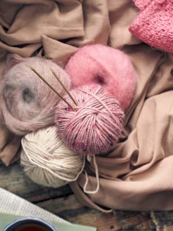 Søstrene Grene Uldgarn^Mohairgarn Med Nylon