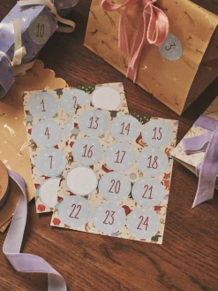 Søstrene Grene Jule­Indpakning|Klistermærker^Nummererede Klistermærker