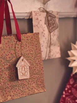 Søstrene Grene Jule­Indpakning|Kort^Nummererede Mærkater