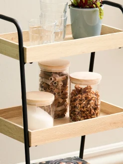 Søstrene Grene Køkkentilbehør^Opbevaringsglas Med Låg