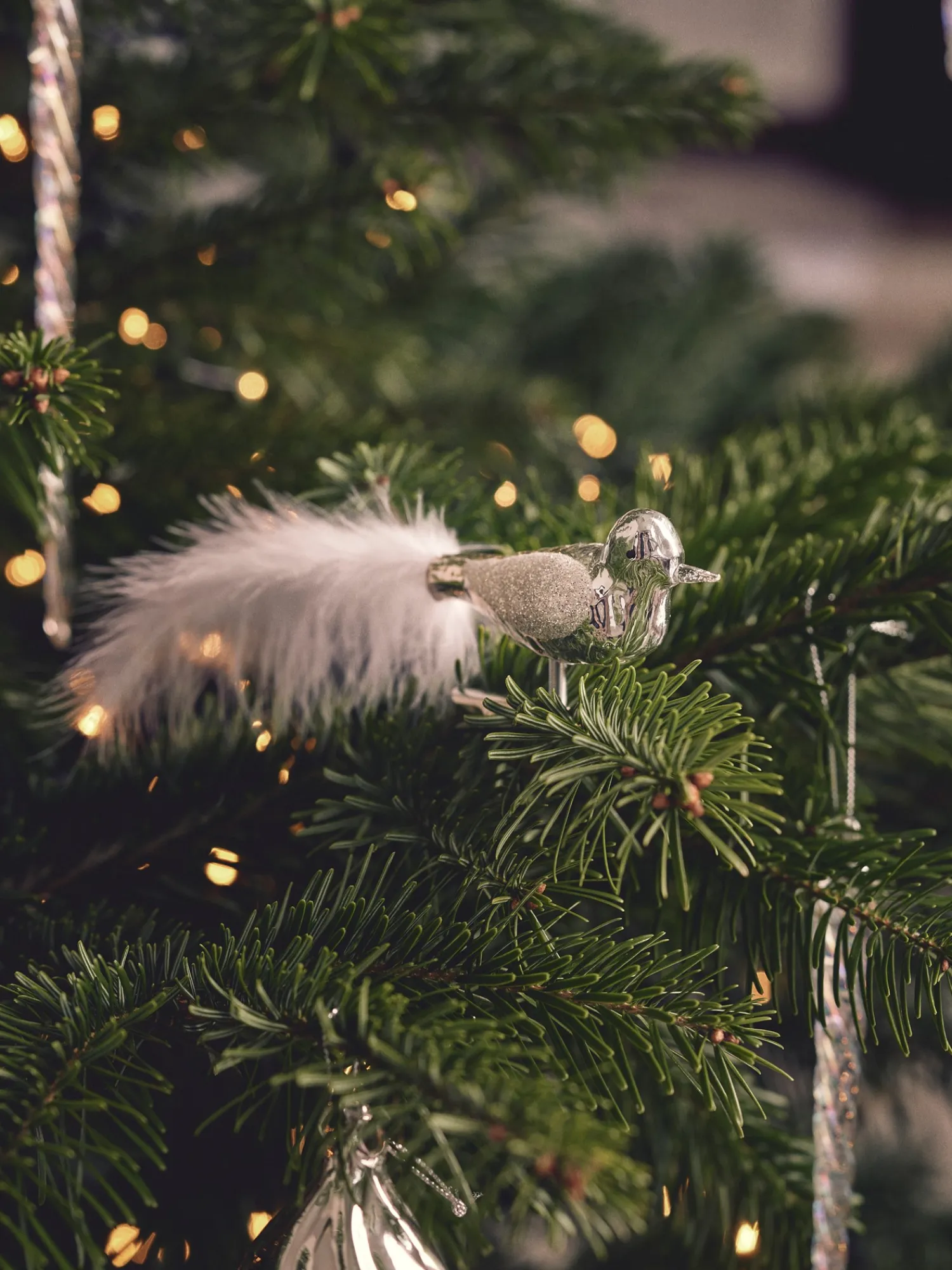 Søstrene Grene JuletræsPynt|Dekoration^Ornament Med Fugl