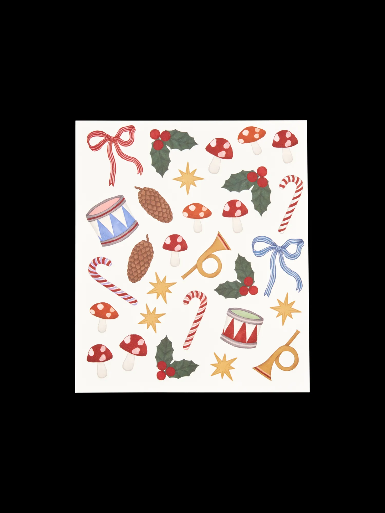 Søstrene Grene Julepynt|Dekoration^Overførselsklistermærker Til Stearinlys