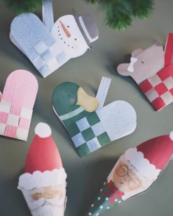 Søstrene Grene Julepynt|Dekoration^Papirkræmmerhuse