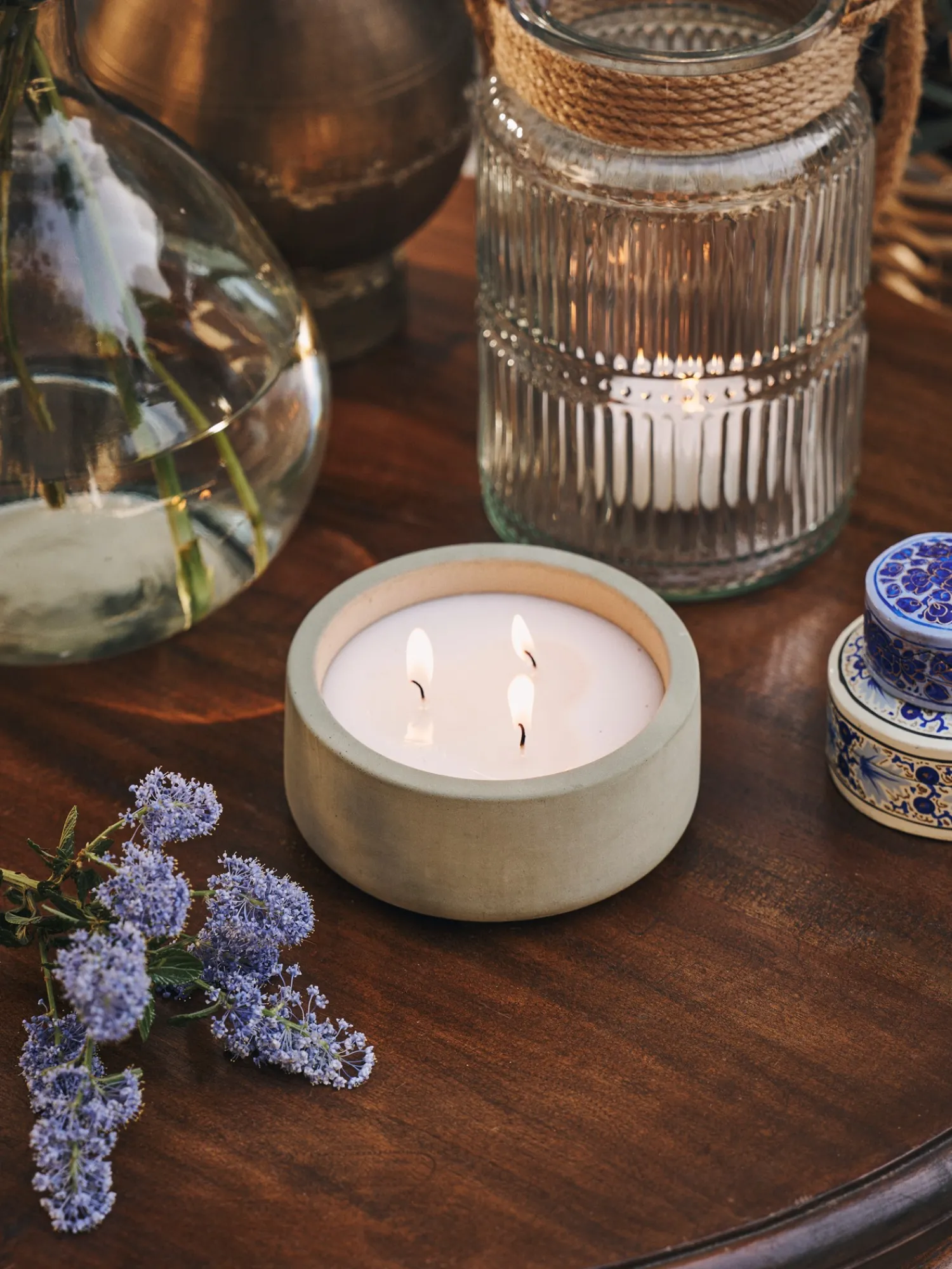 Søstrene Grene Lys|Bloklys^Paraffinlys