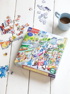 Søstrene Grene Puslespil Og Spil^Paris Bookseller-puslespil 1000 Brikker