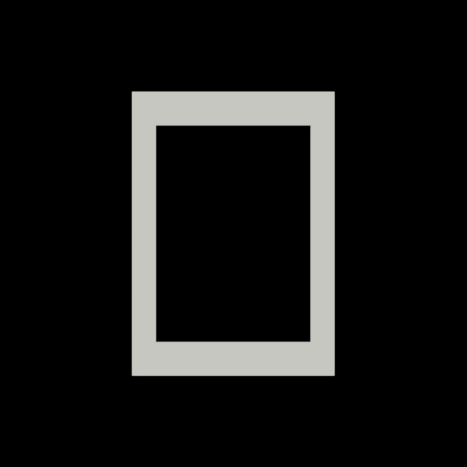 Søstrene Grene Rammer Og Plakater^Passepartout Cashmere Grey - 50 X 70/40 X 50