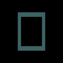 Søstrene Grene Rammer Og Plakater^Passepartout Indian Teal - A3/A4