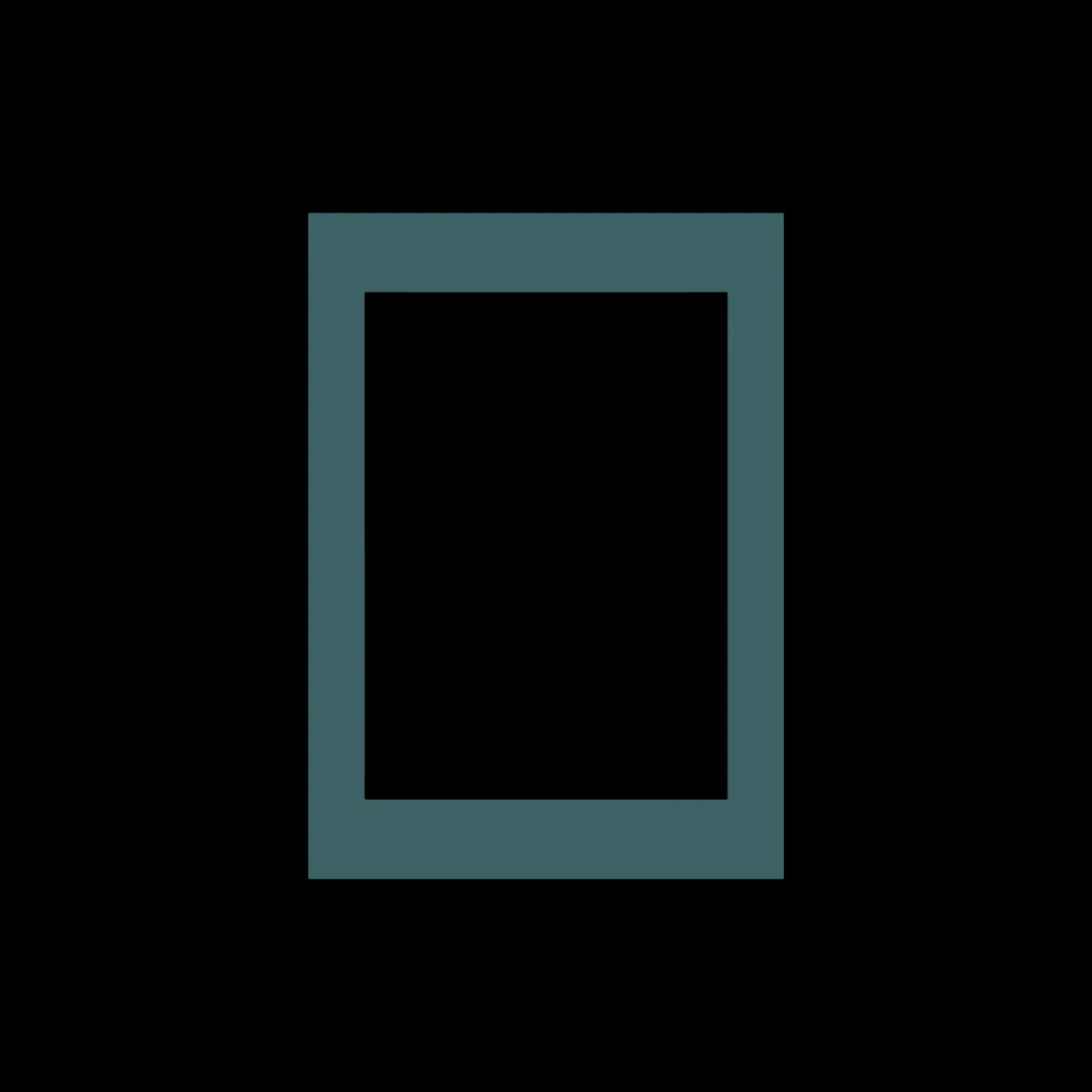 Søstrene Grene Rammer Og Plakater^Passepartout Indian Teal - 50 X 70/40 X 50