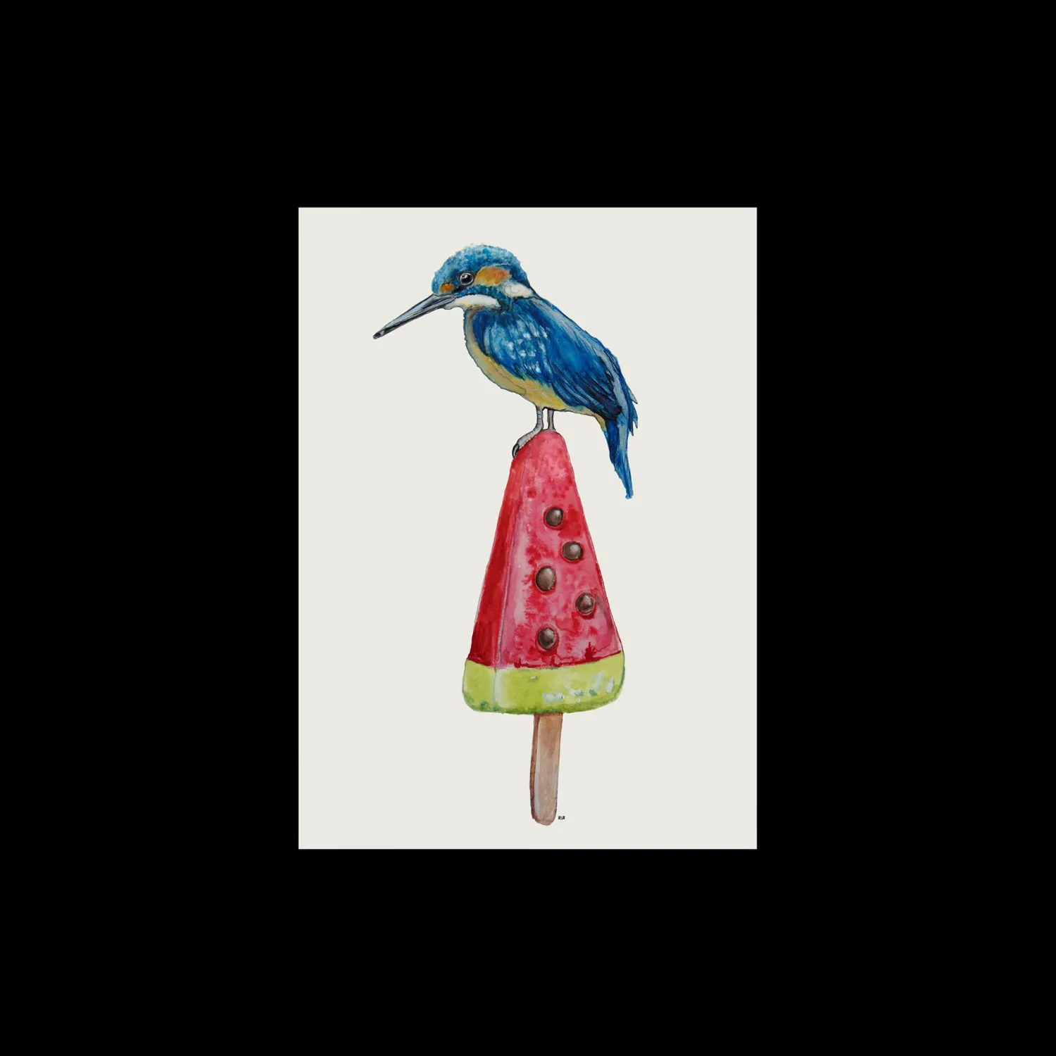 Børn Søstrene Grene BørneInteriør^Plakat Isfugl På Melonis A3