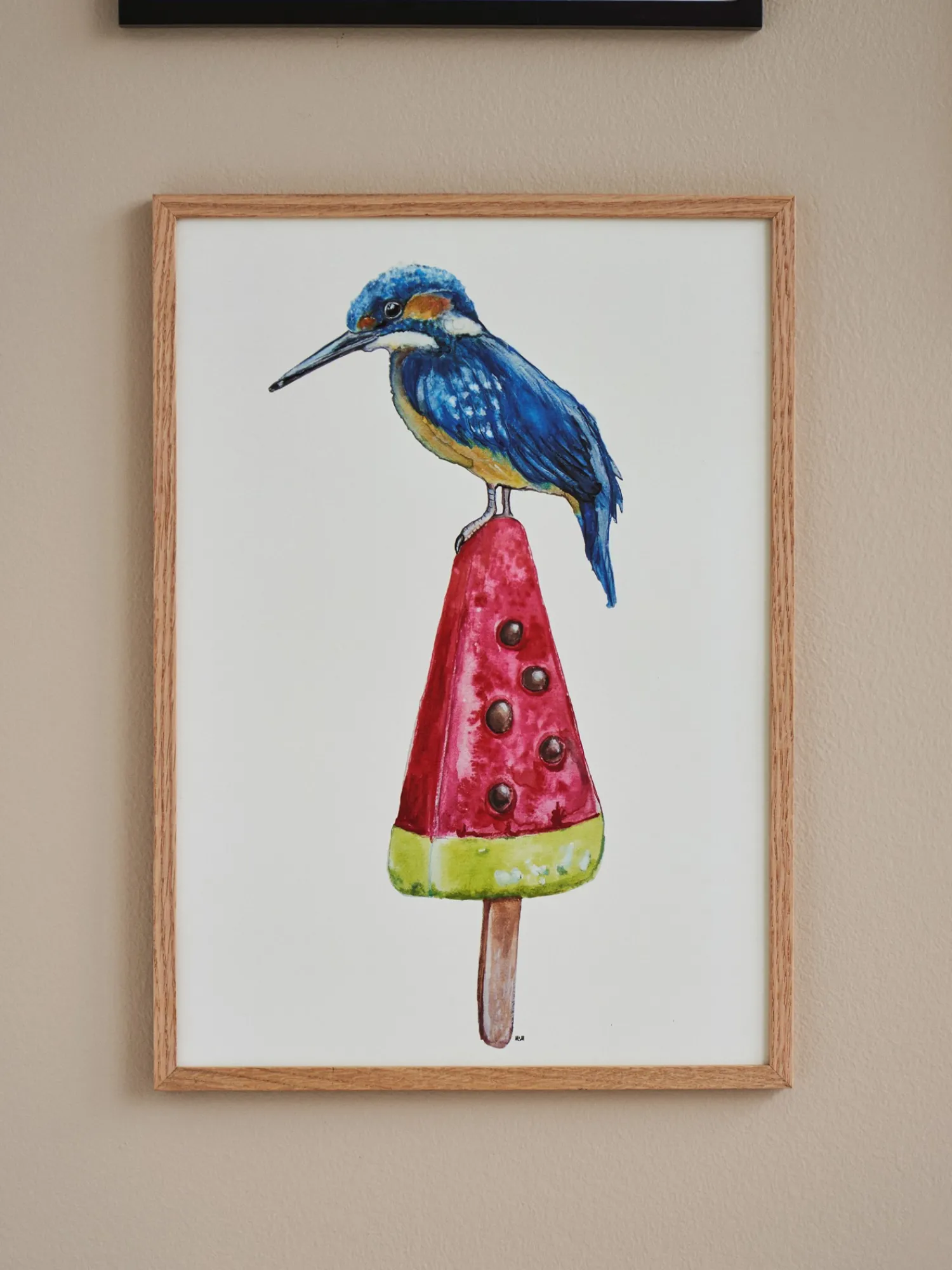 Børn Søstrene Grene BørneInteriør^Plakat Isfugl På Melonis A3