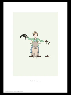 Børn Søstrene Grene Børne­Interiør^Plakat Klods-Hans A3