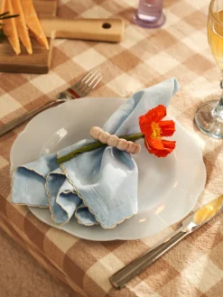 Søstrene Grene Bord­Dækning^Plasttallerkener Til Flergangsbrug 4-pak