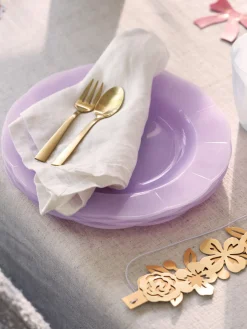 Søstrene Grene Bord­Dækning^Plasttallerkener Til Flergangsbrug 4-pak