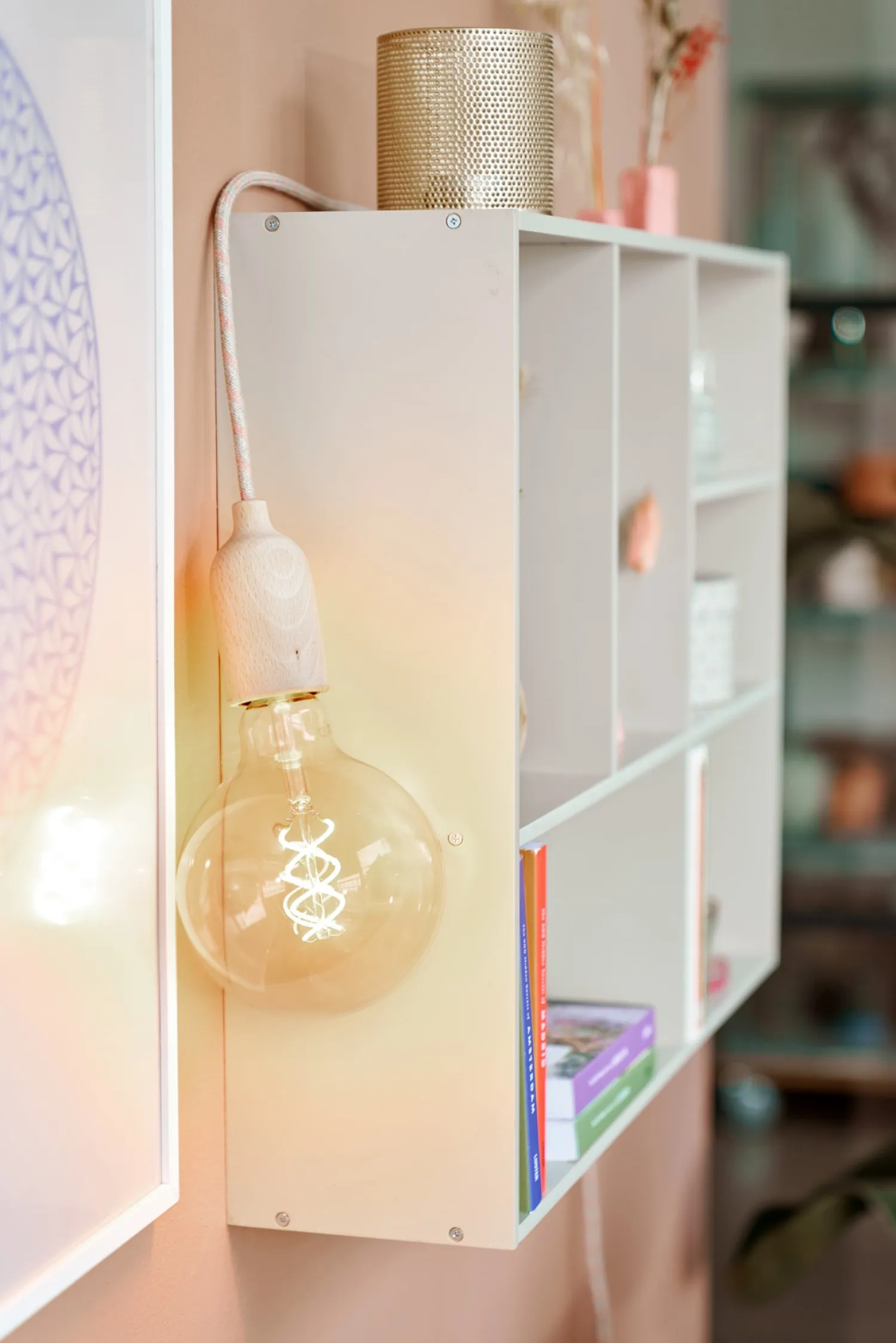 Søstrene Grene Lamper^Plug-in Pendellampe Natural