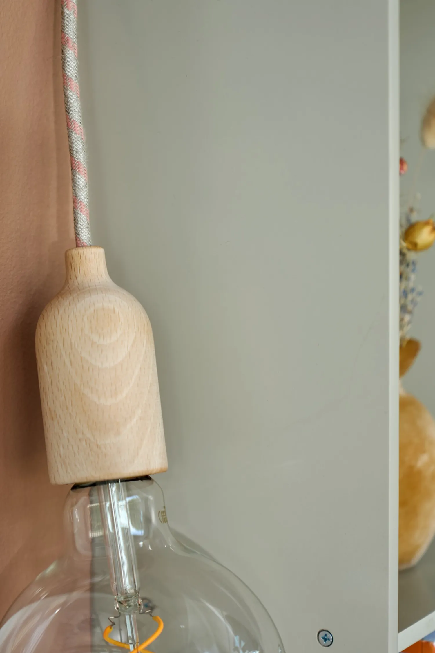 Søstrene Grene Lamper^Plug-in Pendellampe Natural