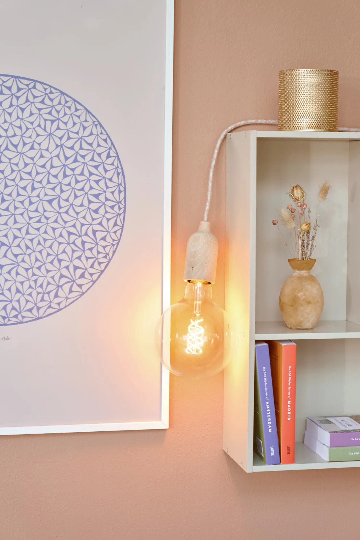 Søstrene Grene Lamper^Plug-in Pendellampe Natural