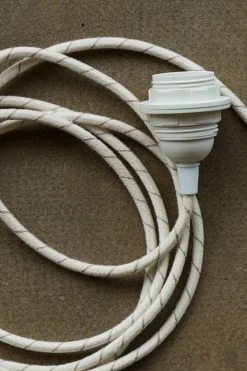 Søstrene Grene Lamper^Plug-in Pendellampe White