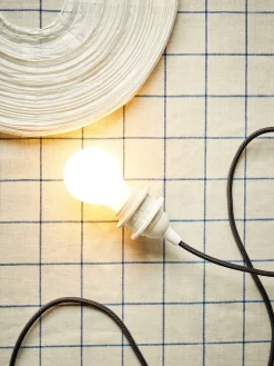 Søstrene Grene Lamper^Plug-in Pendellampe White