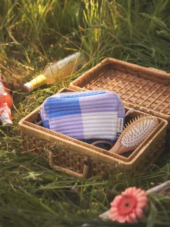 Søstrene Grene Kosmetikpunge|På Farten^Quiltet Kosmetikpung